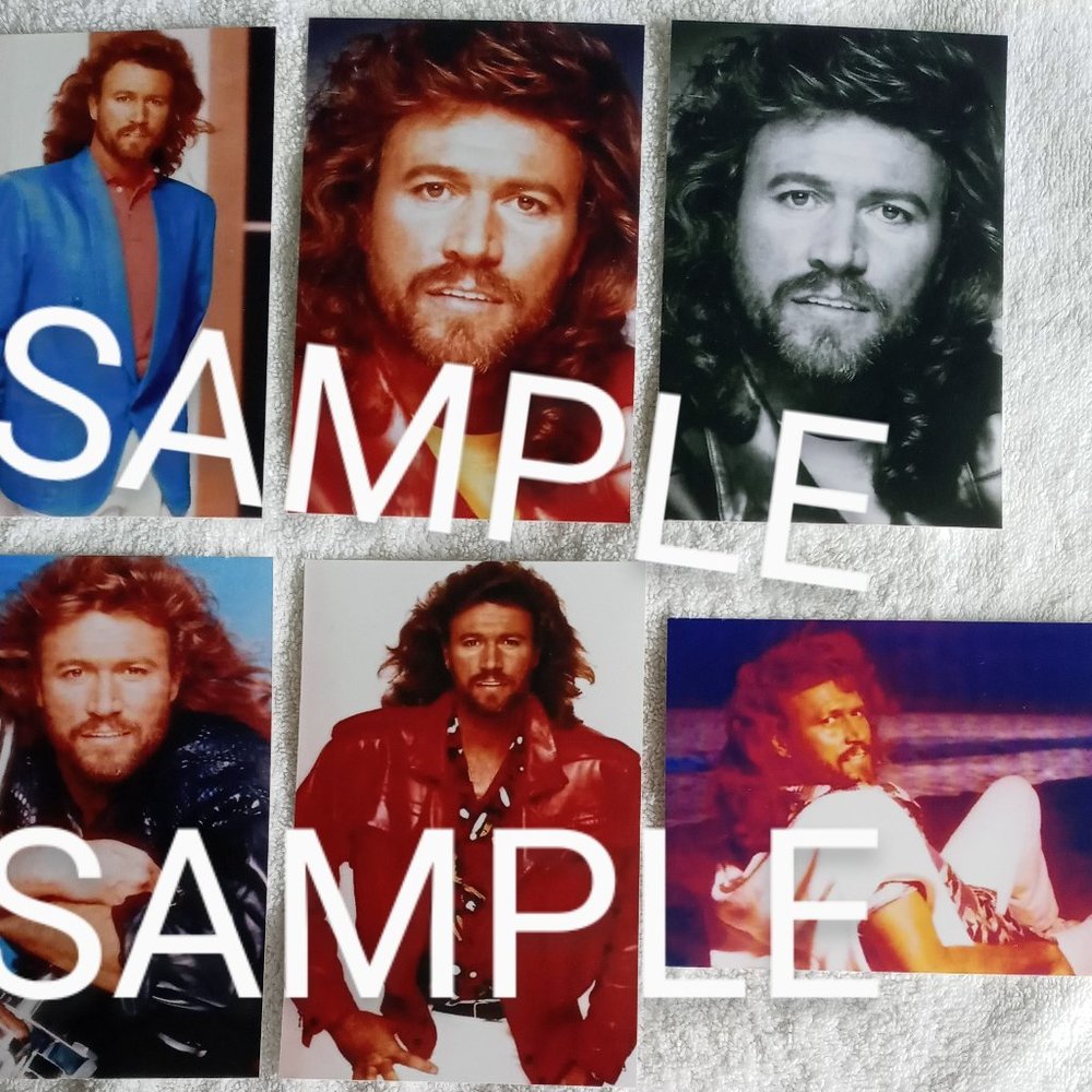 Super rare set of Photos of Barry Gibb (Bee Gees)